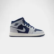 Nike 1 Mid Blue Void (GS) Bela