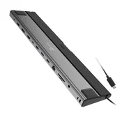 Priklopna postaja J5create JCD554 USB4 za tri zaslone 4K (PC)