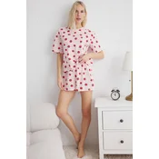 Trendyol Milla Ženski set pidžame Thmss25Pt00087, Roze