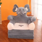 Foteljica za decu Grey Elephant