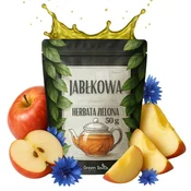 shumee Zeleni čaj APPLE 50 g GUNPOWDER S SUHIM JABOLKOM IN PLOZNICO