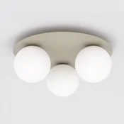Stropna svetilka EMIBIG SOLAR 3, mokka/opalna