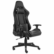 Okretna igraca stolica siva PVC