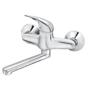 Jednorucna slavina - baterija za sudoperu - lavabo, ovalni izliv 150mm Perla JP321015 ROSAN