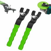 Generic Angle grinder wrench thickened disassembly tool adjustable - multifunctional adjustable wrench, adjustable wrench angle grinder, universal adjustable pin wrench for angle grinder, (21066426)