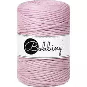 Bobbiny Macrame Cord 5 mm 100 m Dusty Rose Vrvica