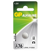 Battery Alkaline Button GP LR44 1.5V 1 pc