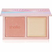 Benefit Twinkle Beach Blush & Highlighter Duo Palette multifunkcionalna paleta 4 g