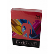 PAPERLINE Barvni fotokopirni papir A4, rdeč, 500 listov