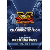 Street Fighter V: Champion Edition + Season 5 Premium Pass Bundle Steam Key (PC) GLOBAL