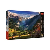 Trefl Puzzle Premium Plus Photo Odyssey: Lauterbrunnen, Švica/1000 kosov