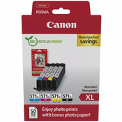 Komplet kartuš Canon CLI-571XL Photo Value Pack (original, komplet)