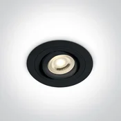 UGRADBENA SVJETILJKA 1×GU10/50W/MR16/230V IP20 CRNA
