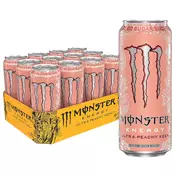 MONSTER Energy Zero-Sugar Peachy Keen - 500ml - 12 kos – 2,49 eur/kos