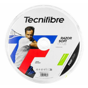 Teniska žica Tecnifibre Razor Soft (200 m) - lime