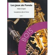 CREPIN:LES JEUX DE PANDA, SAXOPHONE ALTO ET PIANO