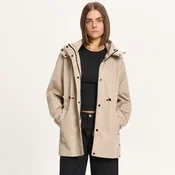Cropp - Parka s kapuljačom - svetlo maslinasta