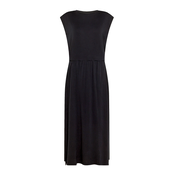 Deha SIDE OVERLAY VISCOSE DRESS, obleka, črna D42287