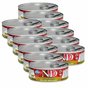 Konzerva Farmina N&D cat Quinoa Duck & Coconut 12x80 g