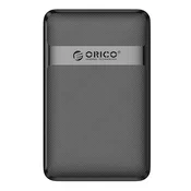 Orico Orico 2577 HDD/SSD 2,5, 5 Gbps, USB-A na USB Micro-B (črna)