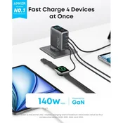 ANKER hitri polnilec 140W, 4 porti, B2697G41
