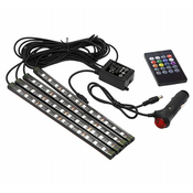 Vakoss RGB LED osvetlitev notranjosti avtomobila 48 LED z daljincem