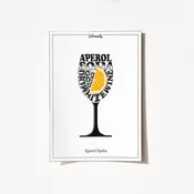 Wallity Poster Aperol Spritz-2052, 29,7x42 cm