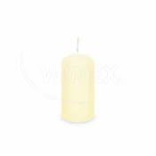 WIMEX s.r.o. Cilindrična sveča bež barve O40 x 80 mm [4 kosi]