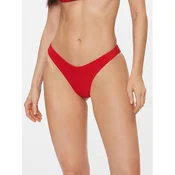 Calvin Klein Swimwear Spodnji del bikini KW0KW02471 Rdeča