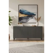 HANAH HOME Konzola Zeynep 150 Anthracite