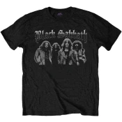 Black Sabbath Majica Greyscale Group Unisex Black S