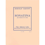 MARTINU B.:SONATINA POUR CLARINETE ET PIANO