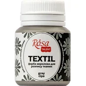 Rosa Talent Barva za tkanine Gray (40) 20 ml 1 kos