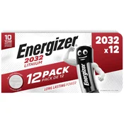 ENERGIZER Energizer gumbne celice CR 2032 3 V 12 kos 240 mAh litij, (20430973)