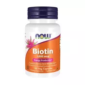 Biotin 1000 mcg - NOW Foods 100 kaps.