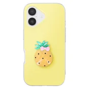 AVIZAR Ovitak za iPhone 17 s 3D motivi ananasa, Rumena, (5000274652)