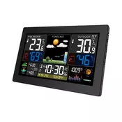 Solight TE81XL - Meteorološka stanica s LCD zaslonom u boji 2xAA/5V