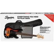 Fender Squier Affinity Series Precision Bass PJ Pack LRL 3-Color Sunburst Elektricna bas gitara (Kao novo)