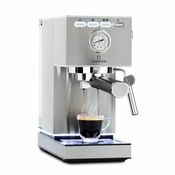 Klarstein Pauza, aparat za espresso, 1350 W, tlak 20 bara, spremnik za vodu: 1,4 litre, nehrdajuci celik