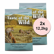 TASTE OF THE WILD Appalachian Valley 2x12,2 kg