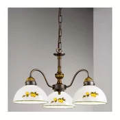 Kolarz 731.83.126 - Luster na lancu NONNA 3xE27/75W/230V limuni