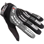 MX motociklisticke rukavice Pilot crno/sive