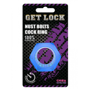 Nust Bolts Cock Ring-Blue CN100394084 / 1187