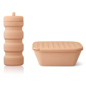 liewood silikonski jedilni set za na pot jose tuscany rose/pale tuscany mix
