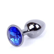 Gardj Europe MyLove Toys – Nakit Dark Silver PLUG – temno modra
