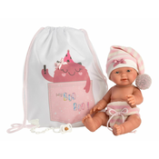 Llorens 26314 NEW BORN GIRL - realisticna beba lutka s punim tijelom od vinila - 26 c