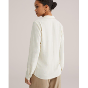 WE Fashion Bluza rjava/bela