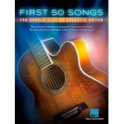 Hal Leonard First 50 Songs You Should Play on Acoustic Guitar Note (Kot novo)