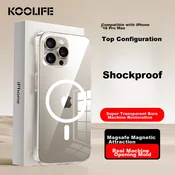 Koolife Maska za mobilni telefoniPhone 16 Pro Max, Providna