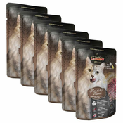 Vrečka hrane Leonardo mešano meso, 6x85 g